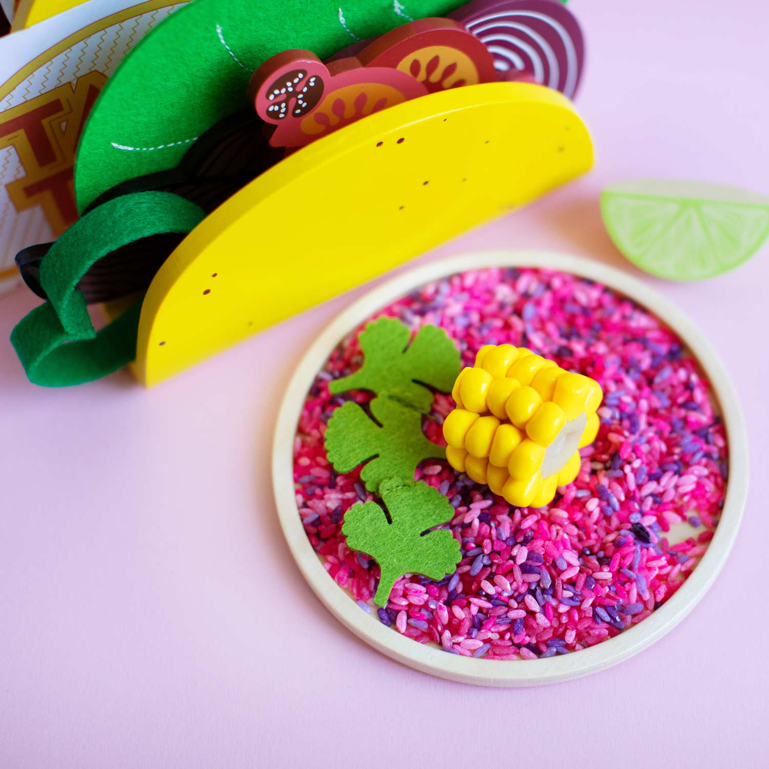 make me iconic wooden toy craft taco