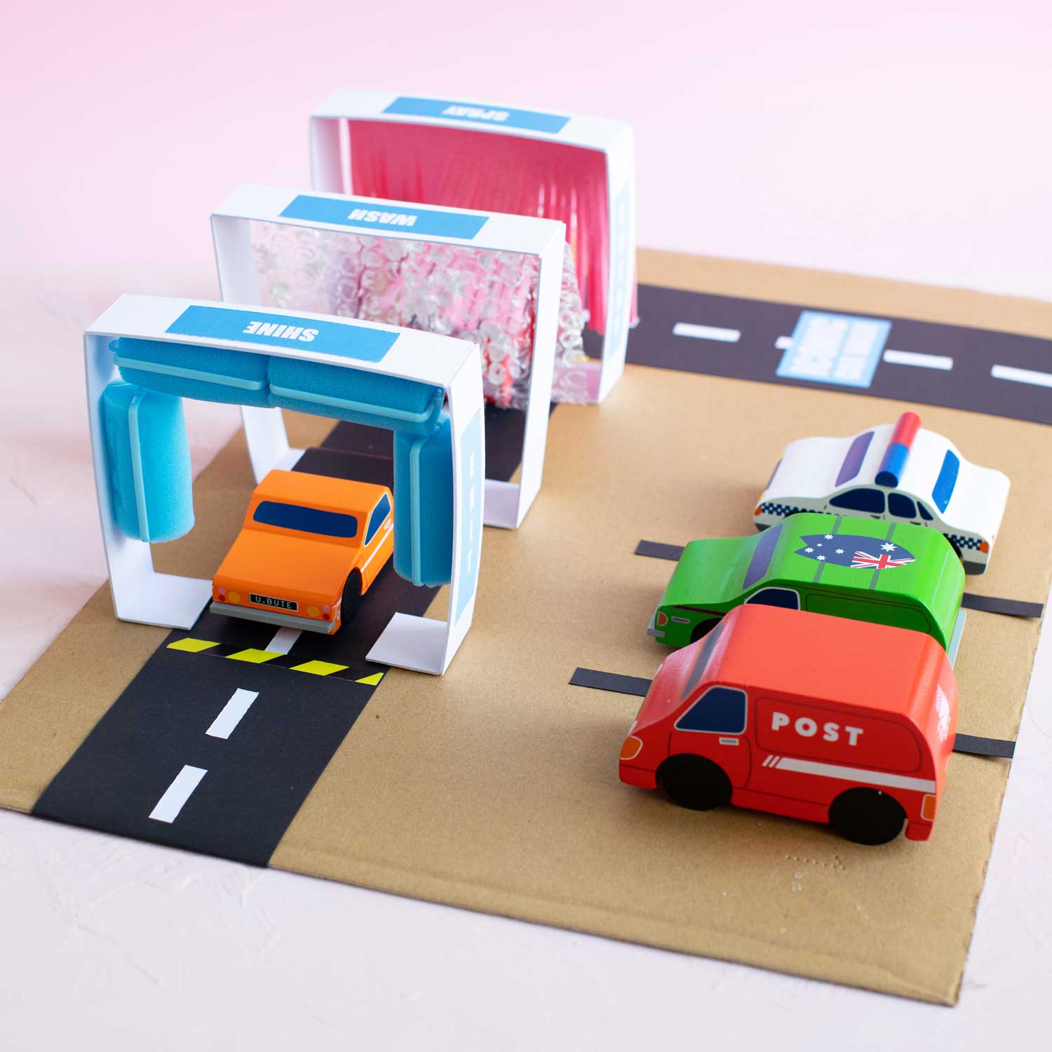 make me iconic wooden toy Aussie Mini Vehicles