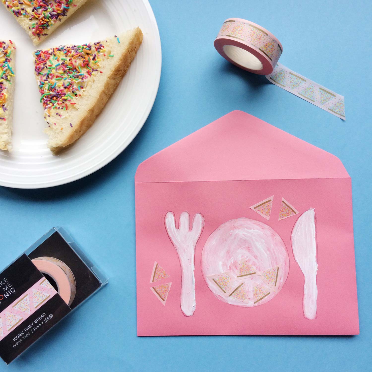 our Fairy Bread fun tape by Jenna Templeton ! 👏