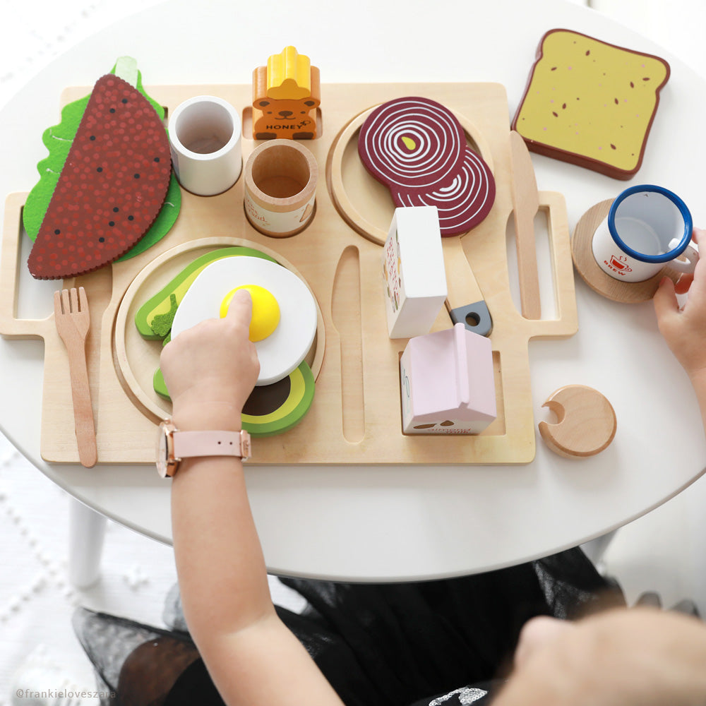 Enjoy a healthy cafe brekkie at your place with our classic toy!