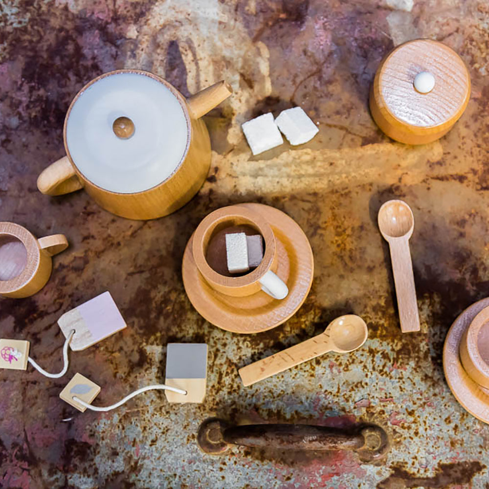 WOODEN TOY - ICONIC TEA SET MILK JUG SPARE PARTS