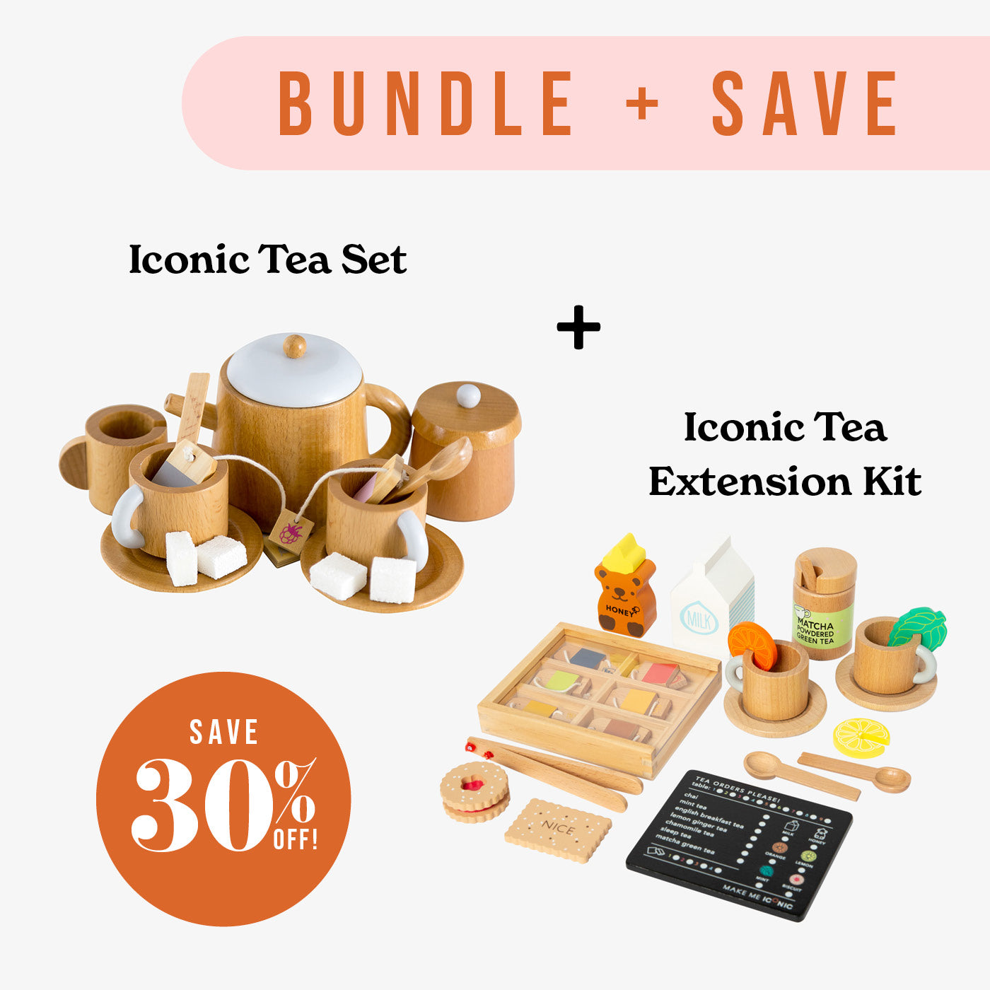 Iconic Tea Set + Iconic Tea Extension Kit