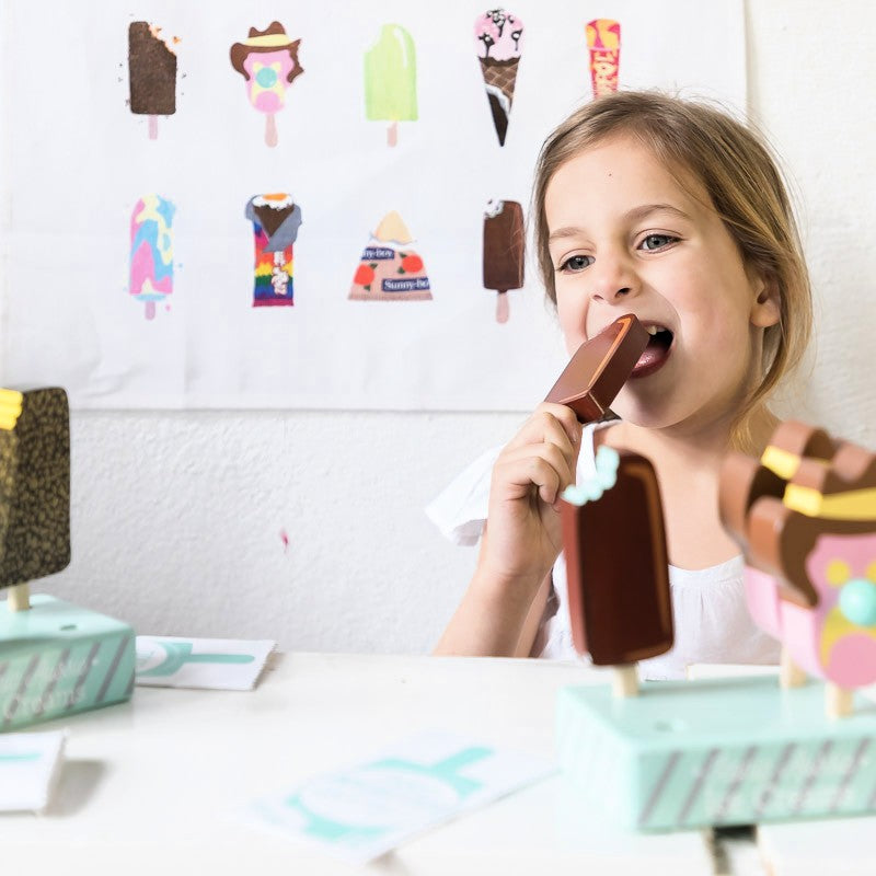 PAPER TOY - ICONIC AUSTRALIAN ICE CREAM PAPER BAG SPARE PARTS