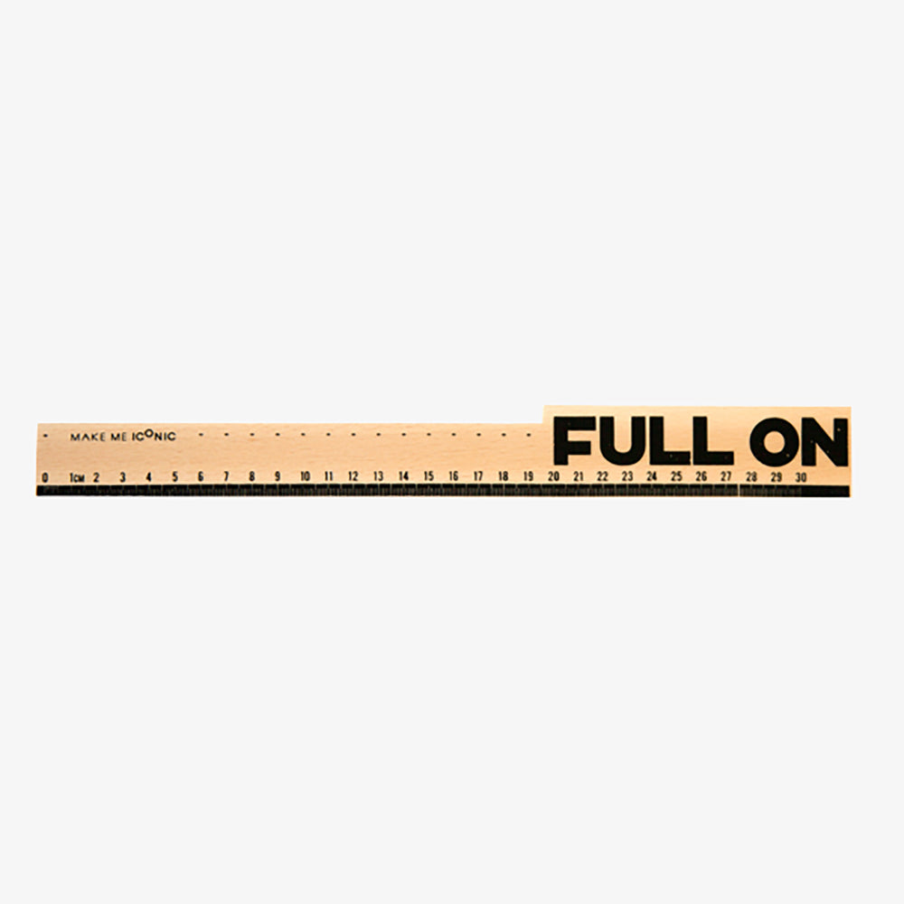 Melbourne Australian gifts souvenirs ruler full on stationery