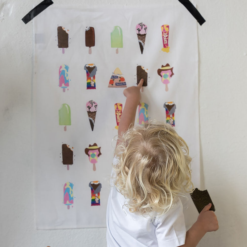 Melbourne Australian gifts souvenirs tea towel ice cream melt