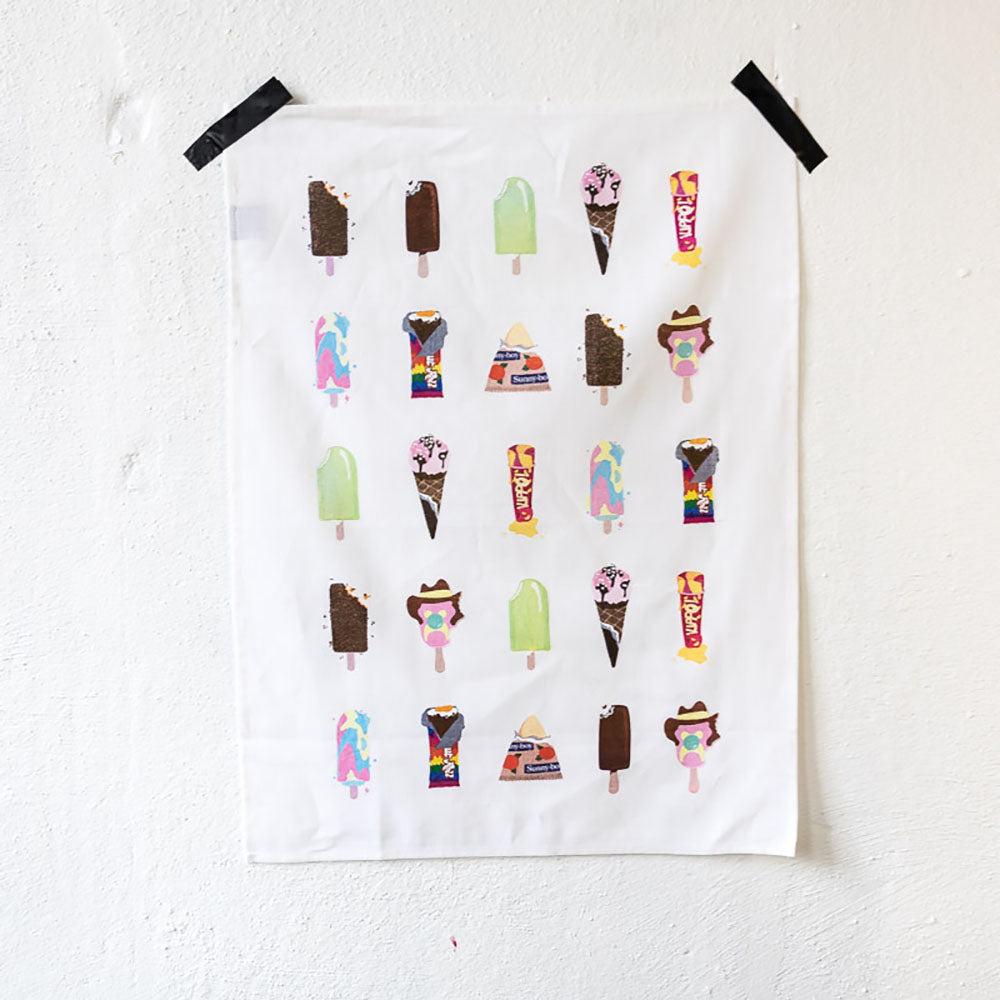 Melbourne Australian gifts souvenirs tea towel ice cream melt