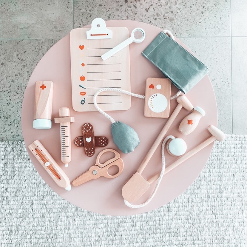 Our iconic doctors kit is great for imaginative play