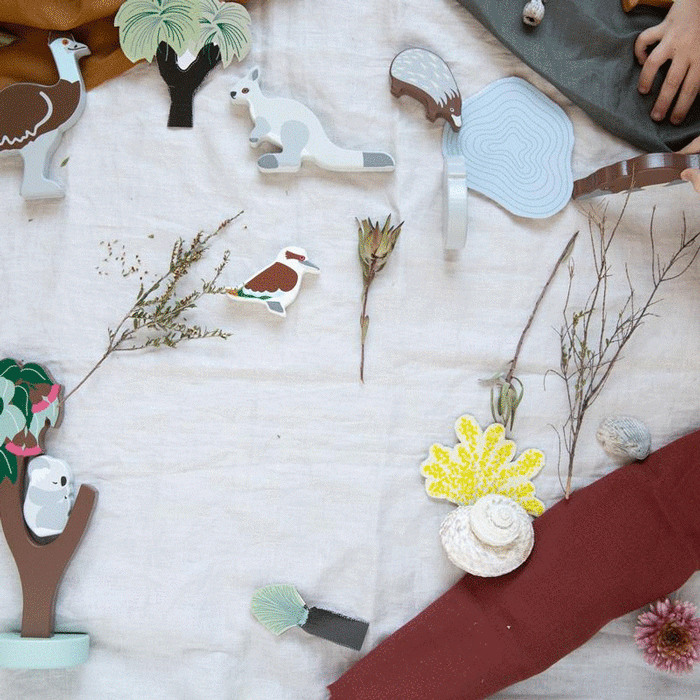 Learn all about our Unique Aussie 🦘 Animals with our wooden toys