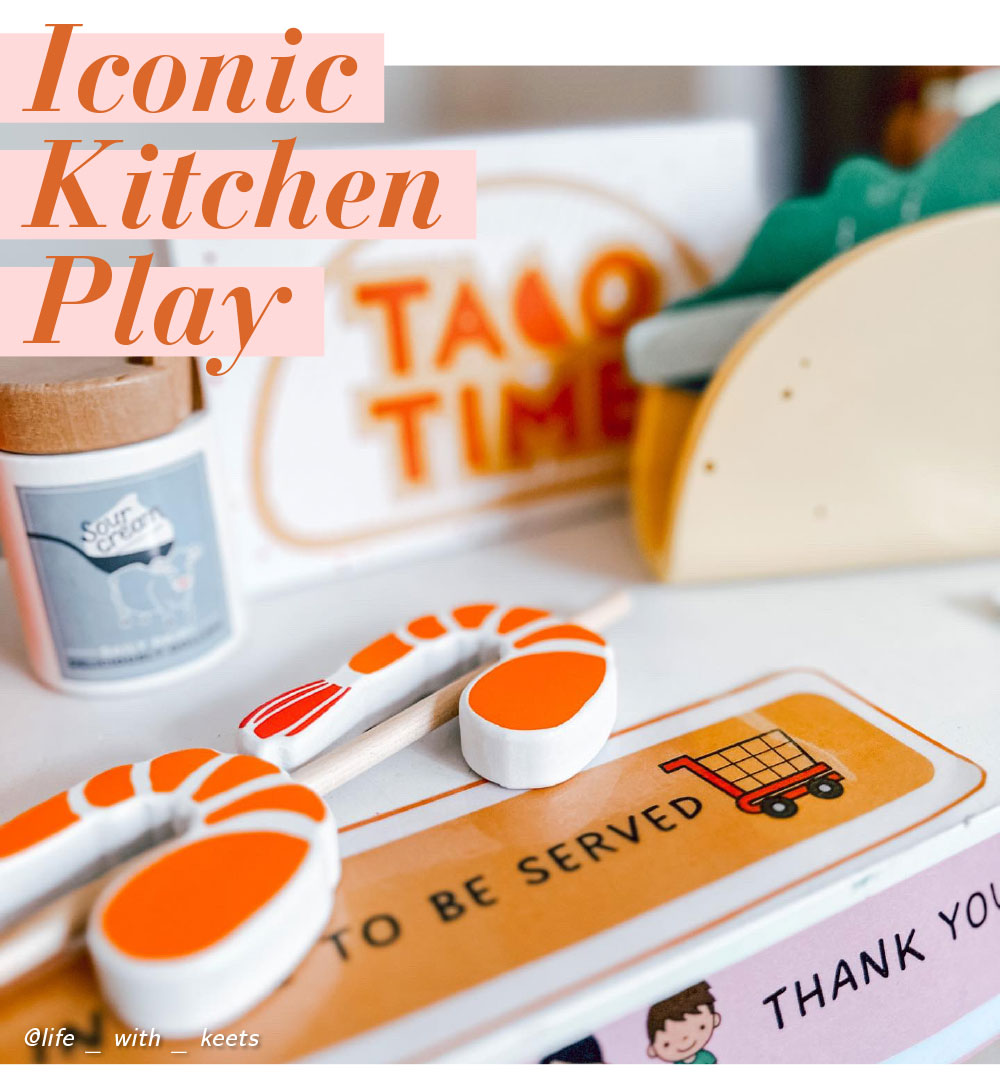 Extend your kitchen play with some fun printable signs