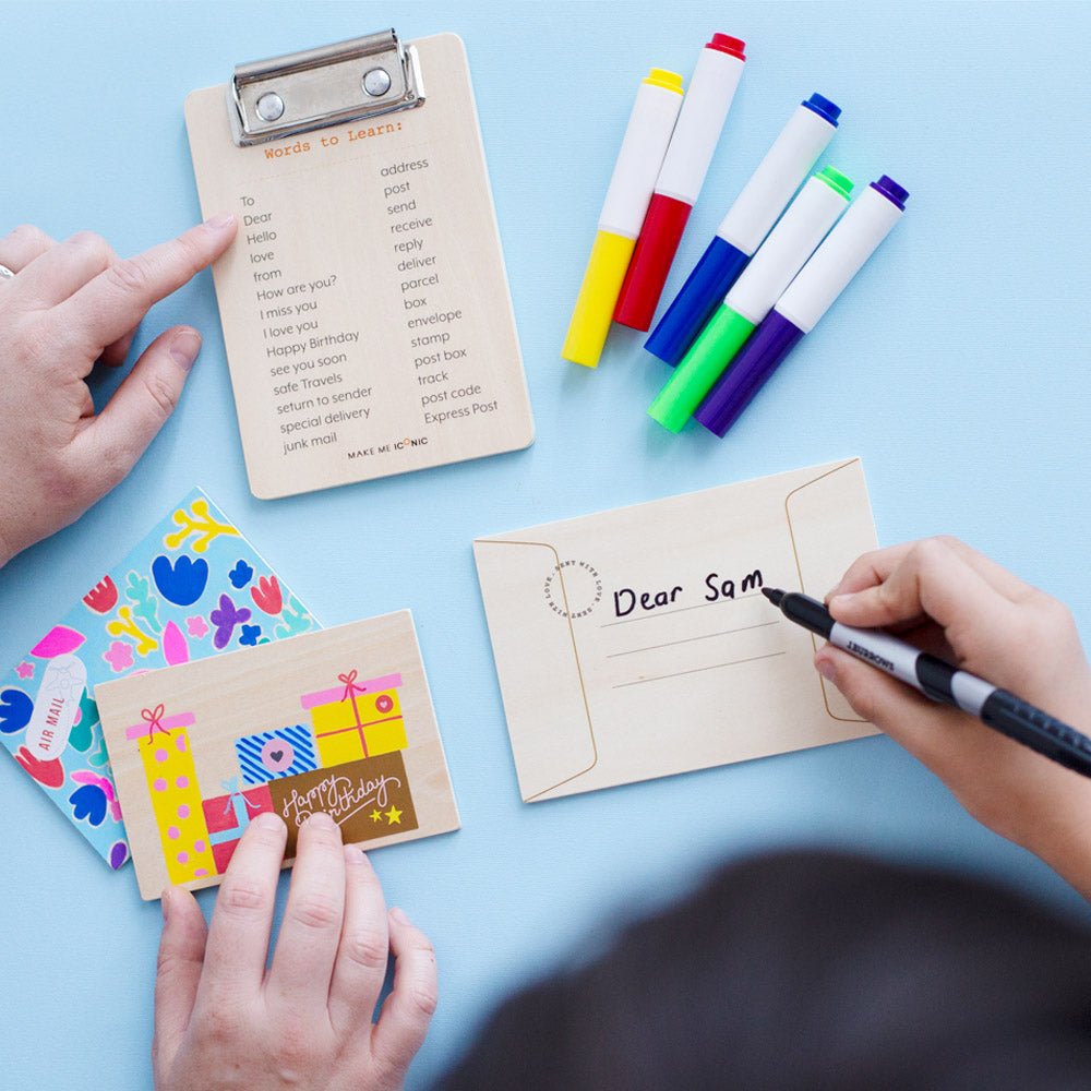 Craft: Get Crafty with our our Post Box Letters Craft kit!