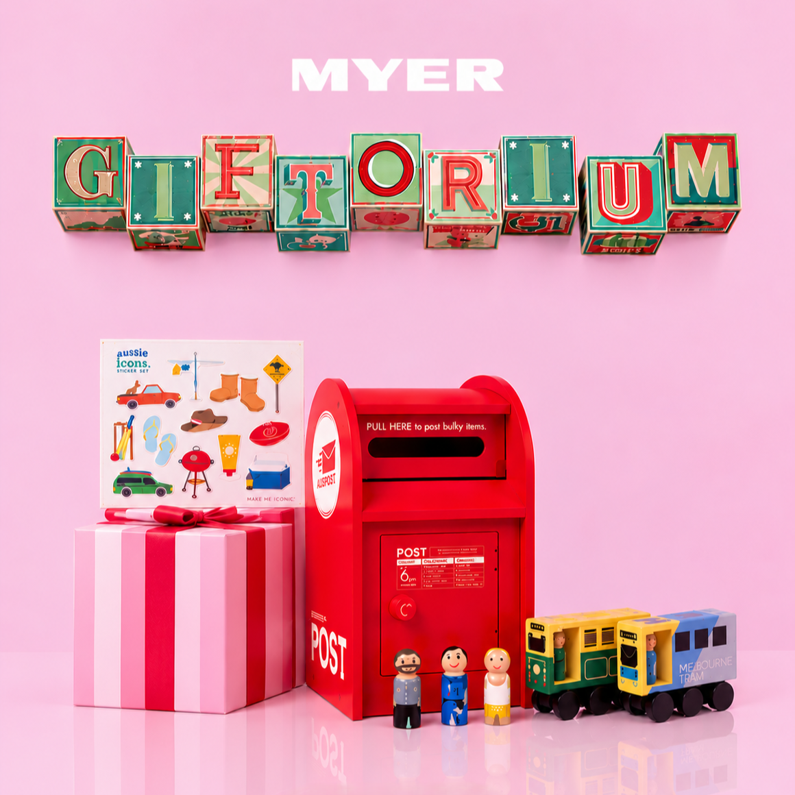 Make Me Iconic Australian gifts at Myer Giftorium Melbourne this Christmas