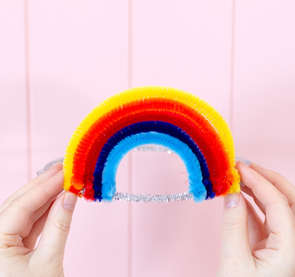 Christmas Craft: Pretty Pipe Cleaner Crowns 👑