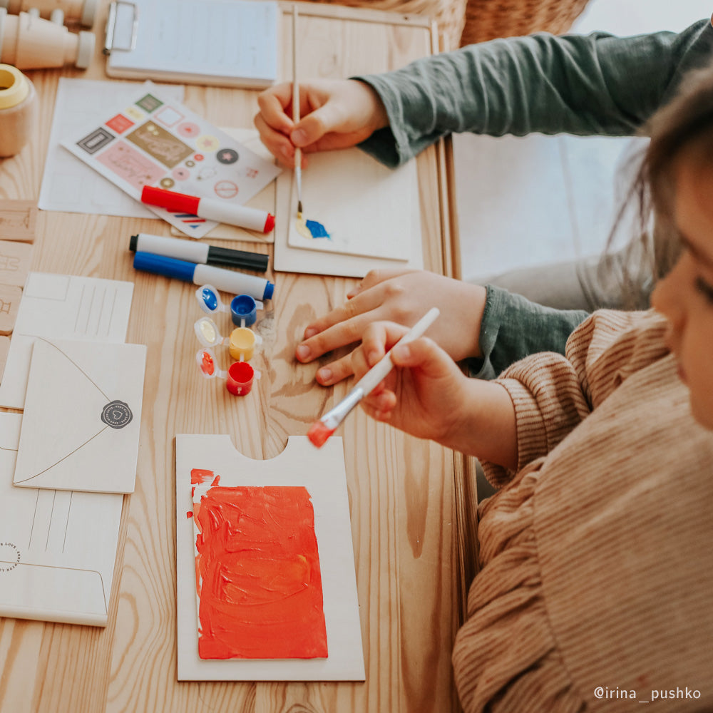 Get crafty with our iconic letters ✉️ posting craft kit!