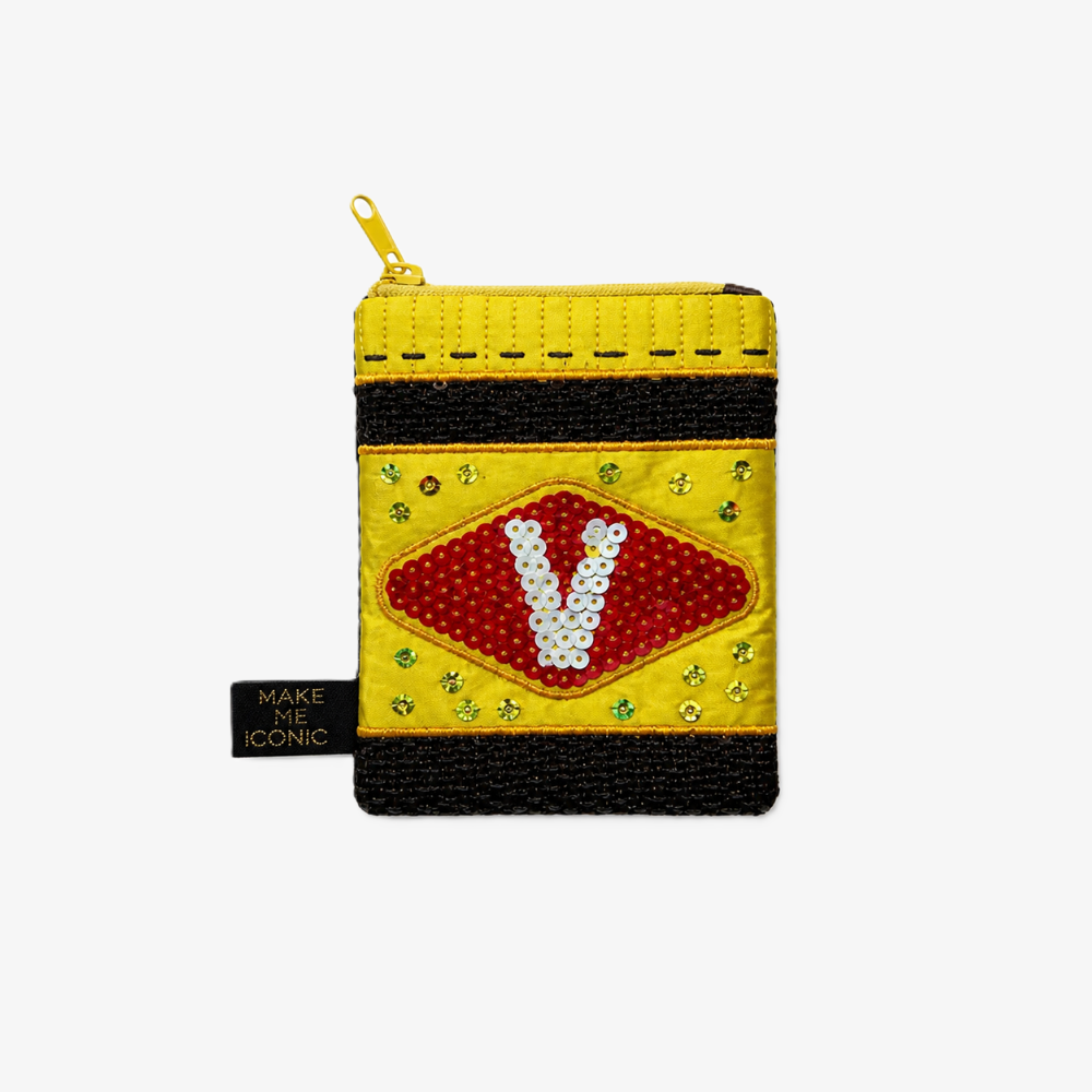 SEQUIN POCKET PURSE - ICONIC VEGEMITE