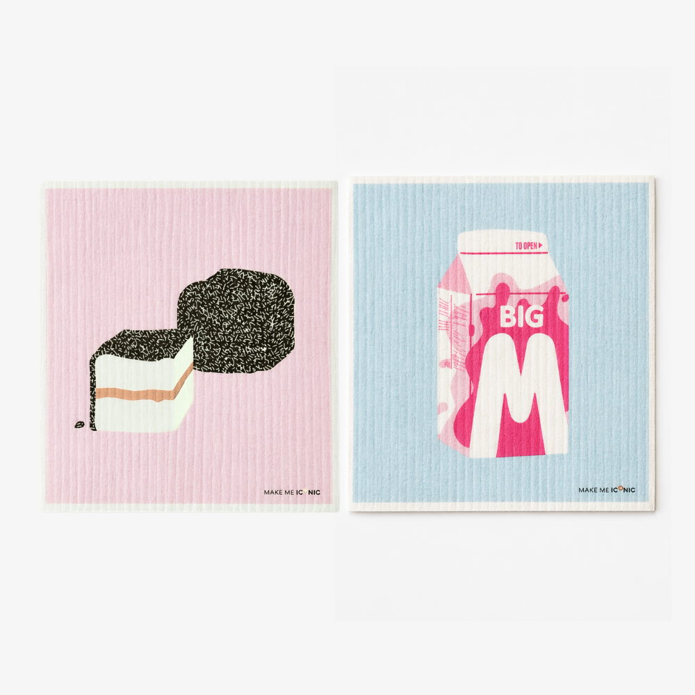 DISH CLOTH SPONGE - ICONIC AUSTRALIAN TREATS