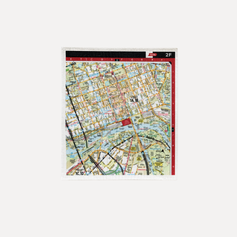 DISH CLOTH SPONGE - ICONIC MELBOURNE MELWAY