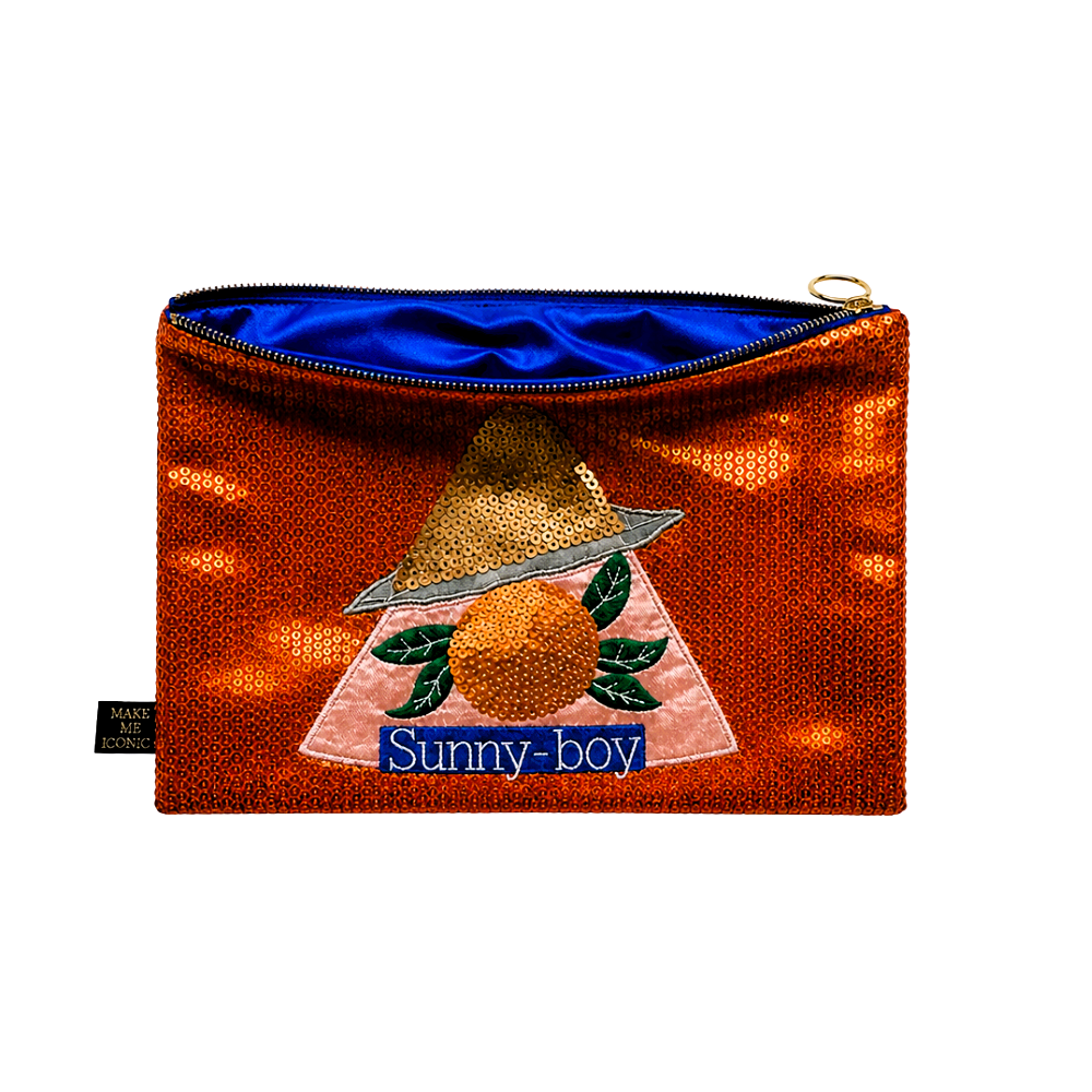 SEQUIN PENCIL CASE - ICONIC SUNNYBOY