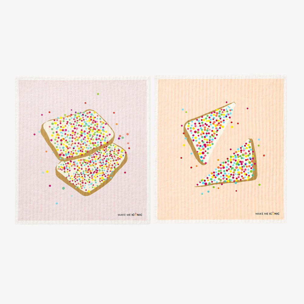 DISH CLOTH SPONGE - ICONIC FAIRY BREAD