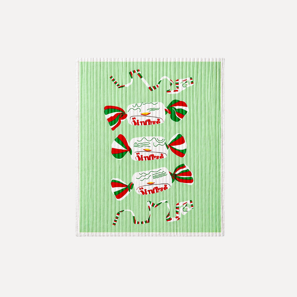 DISH CLOTH SPONGE - ICONIC AUSTRALIAN LOLLIES