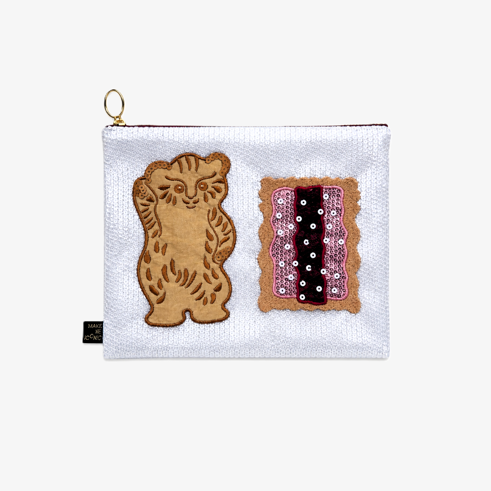 SEQUIN PENCIL CASE - ICONIC BICKIES