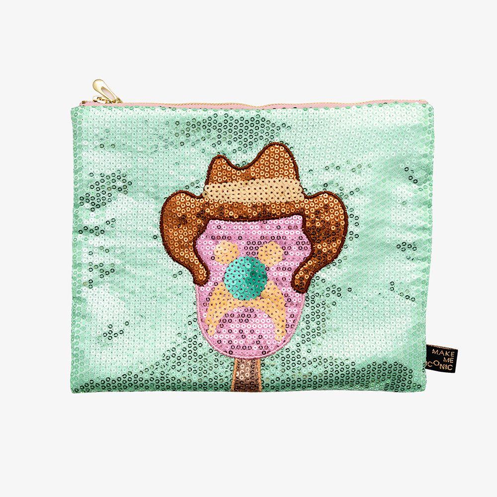 ICONIC SEQUIN PENCIL CASE - BUBBLE O BILL