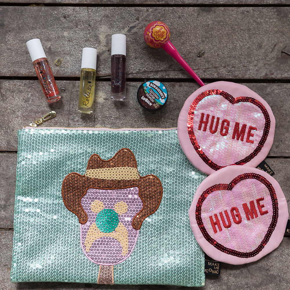 ICONIC SEQUIN PENCIL CASE - BUBBLE O BILL