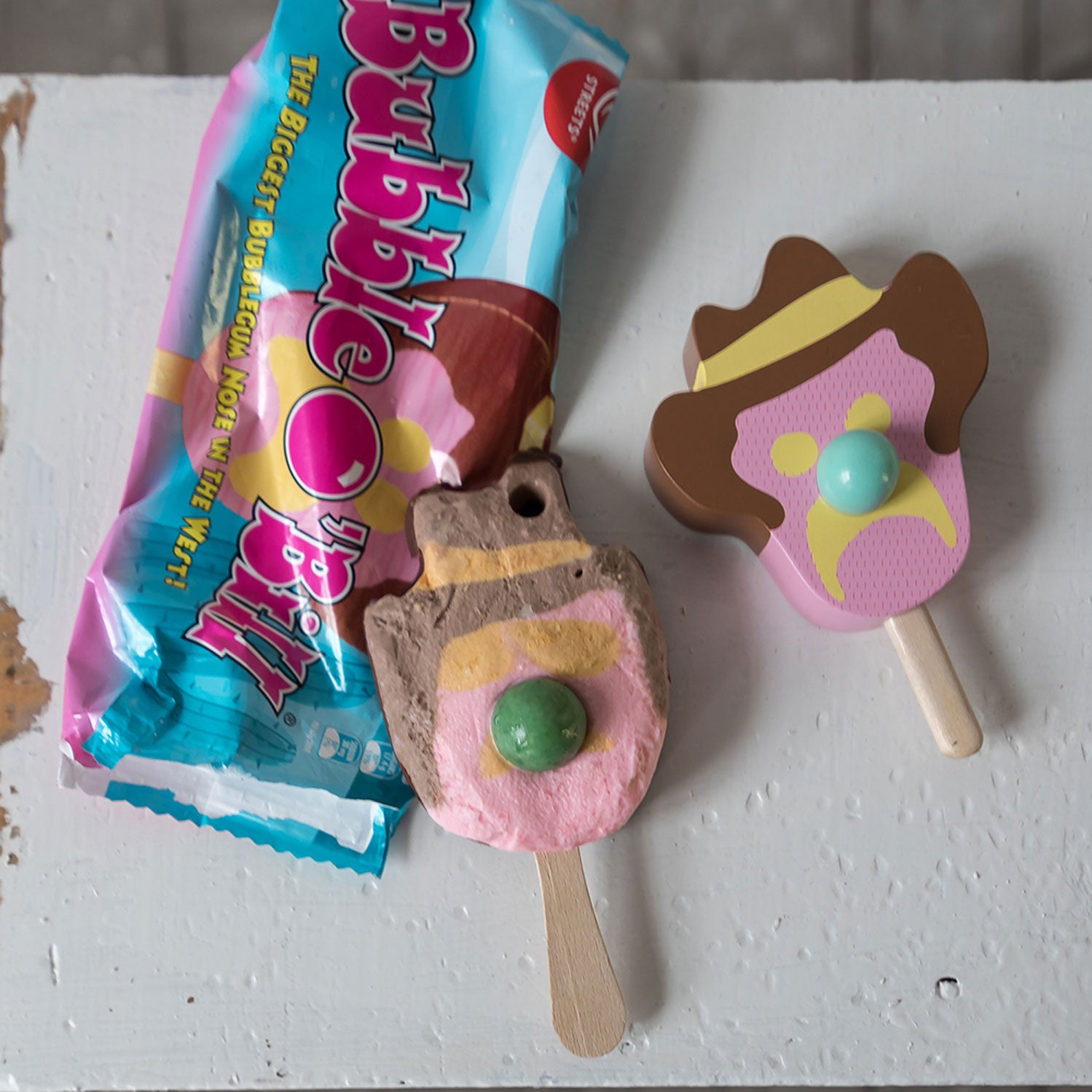 WOODEN TOY - ICONIC AUSTRALIAN ICE CREAMS SPARE PARTS