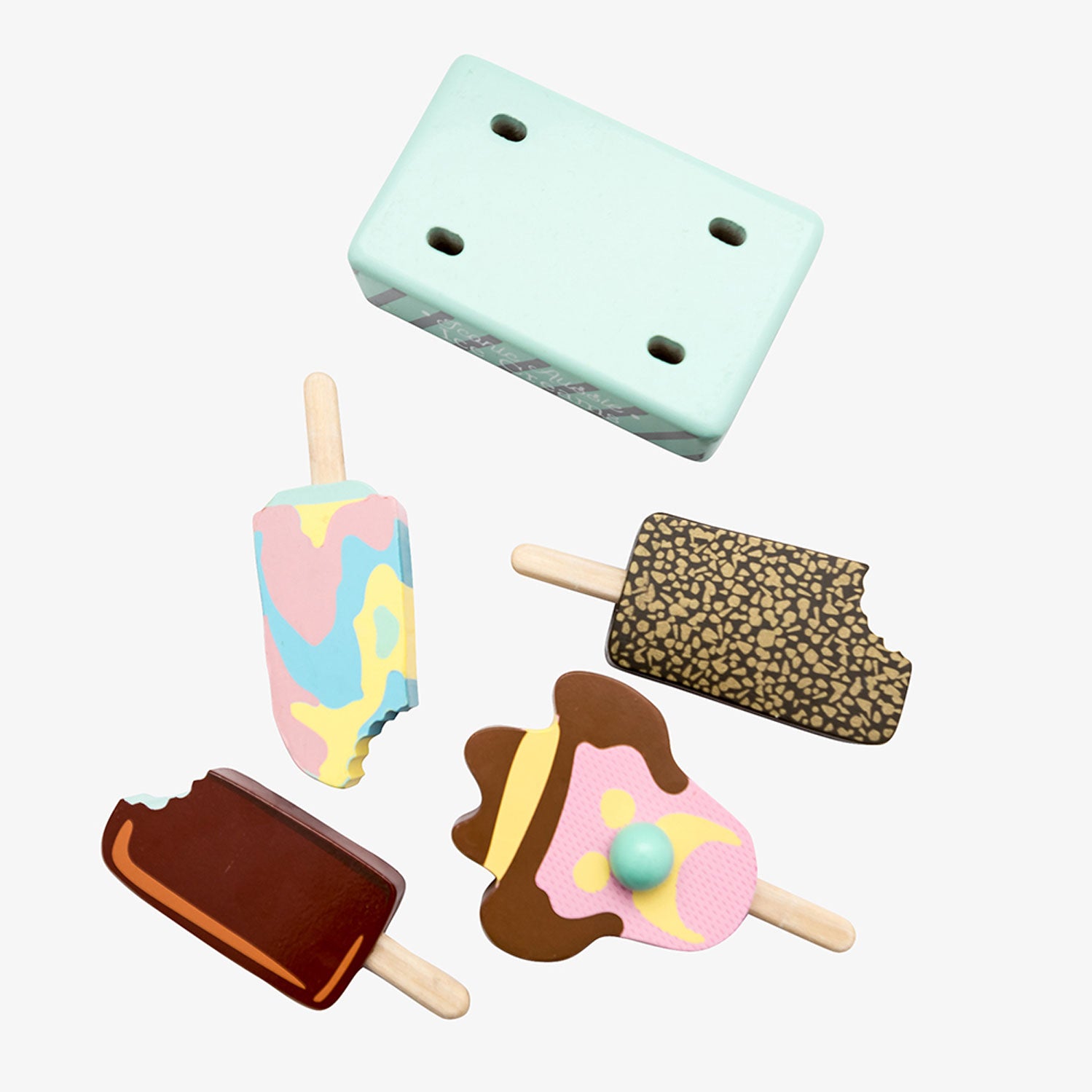 WOODEN TOY - ICONIC AUSTRALIAN ICE CREAMS SPARE PARTS