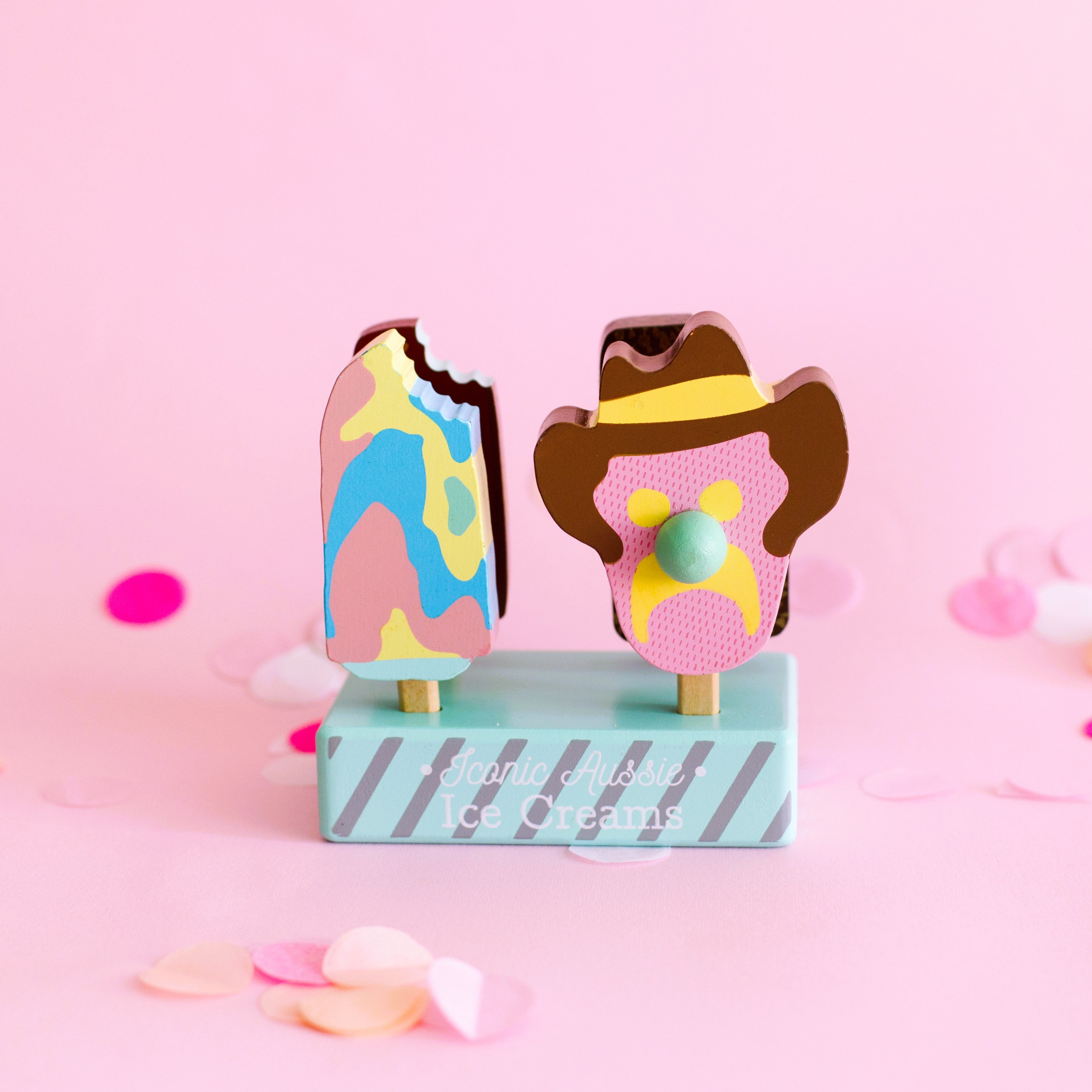 WOODEN TOY - ICONIC AUSTRALIAN ICE CREAMS SPARE PARTS