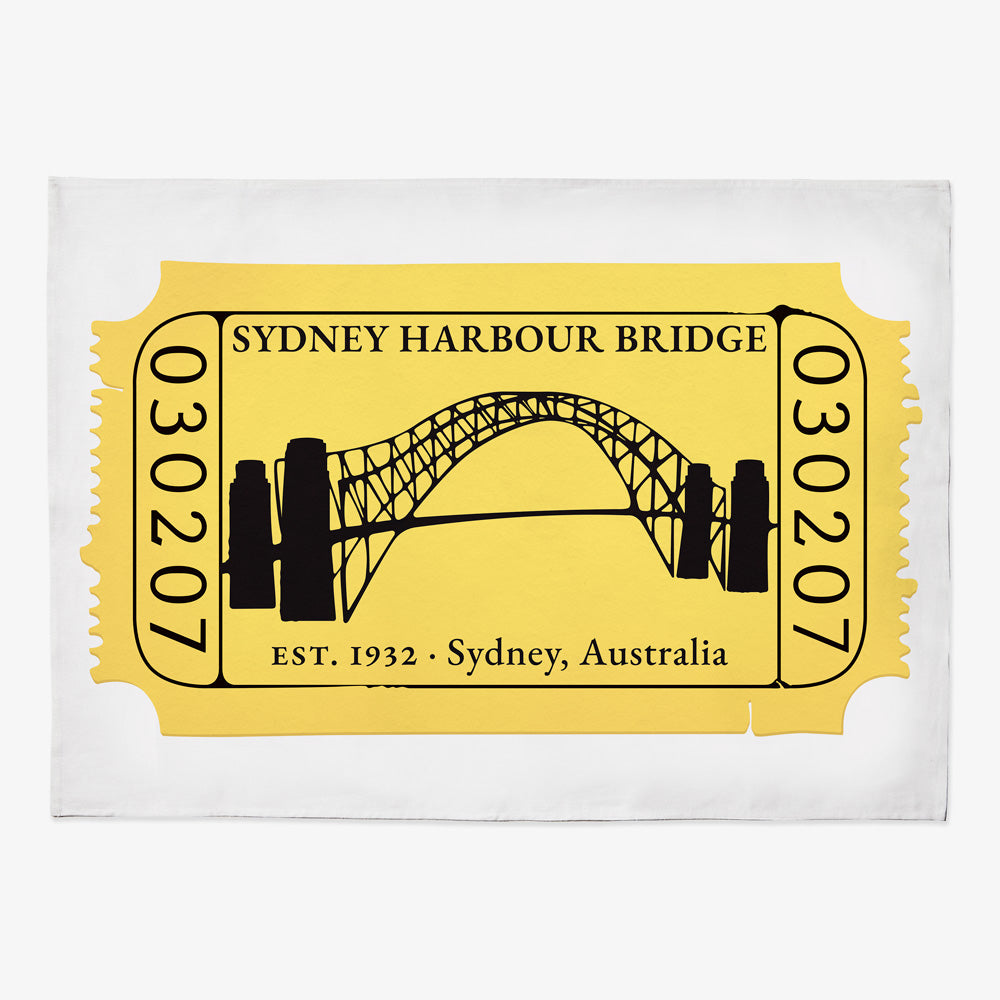 TEA TOWEL - ICONIC SYDNEY HARBOUR BRIDGE