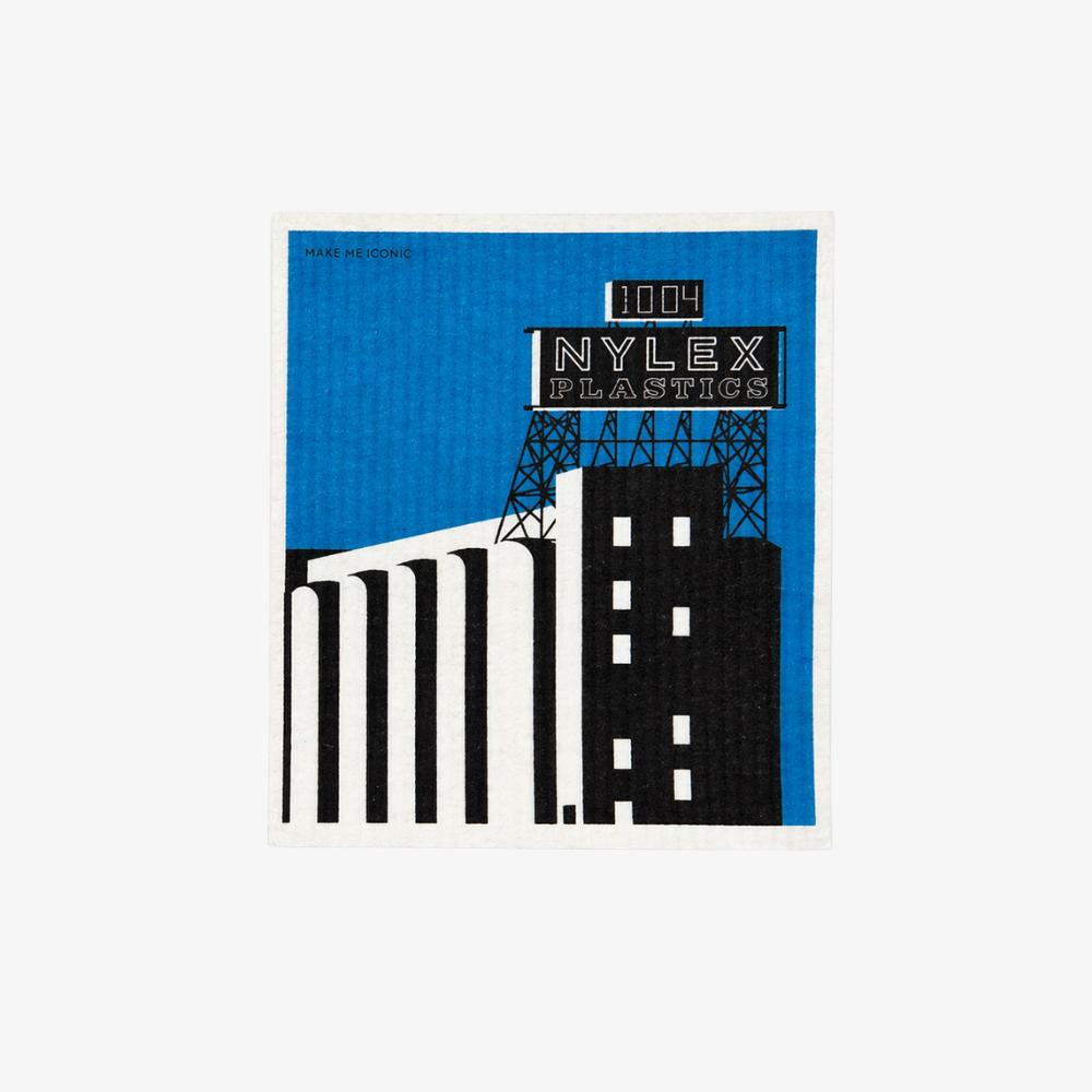Inspired by Melbourne’s iconic Skipping Girl and Nylex Plastics signs, this Swedish dish cloth celebrates two beloved landmarks that have lit up the city skyline for generations. Made from natural fibres, it’s durable, reusable, super absorbent, and designed to bring a nostalgic touch of everyday Melbourne life into your kitchen while making cleaning a little more fun.