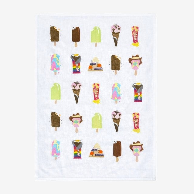 Melbourne Australian gifts souvenirs tea towel ice cream melt 