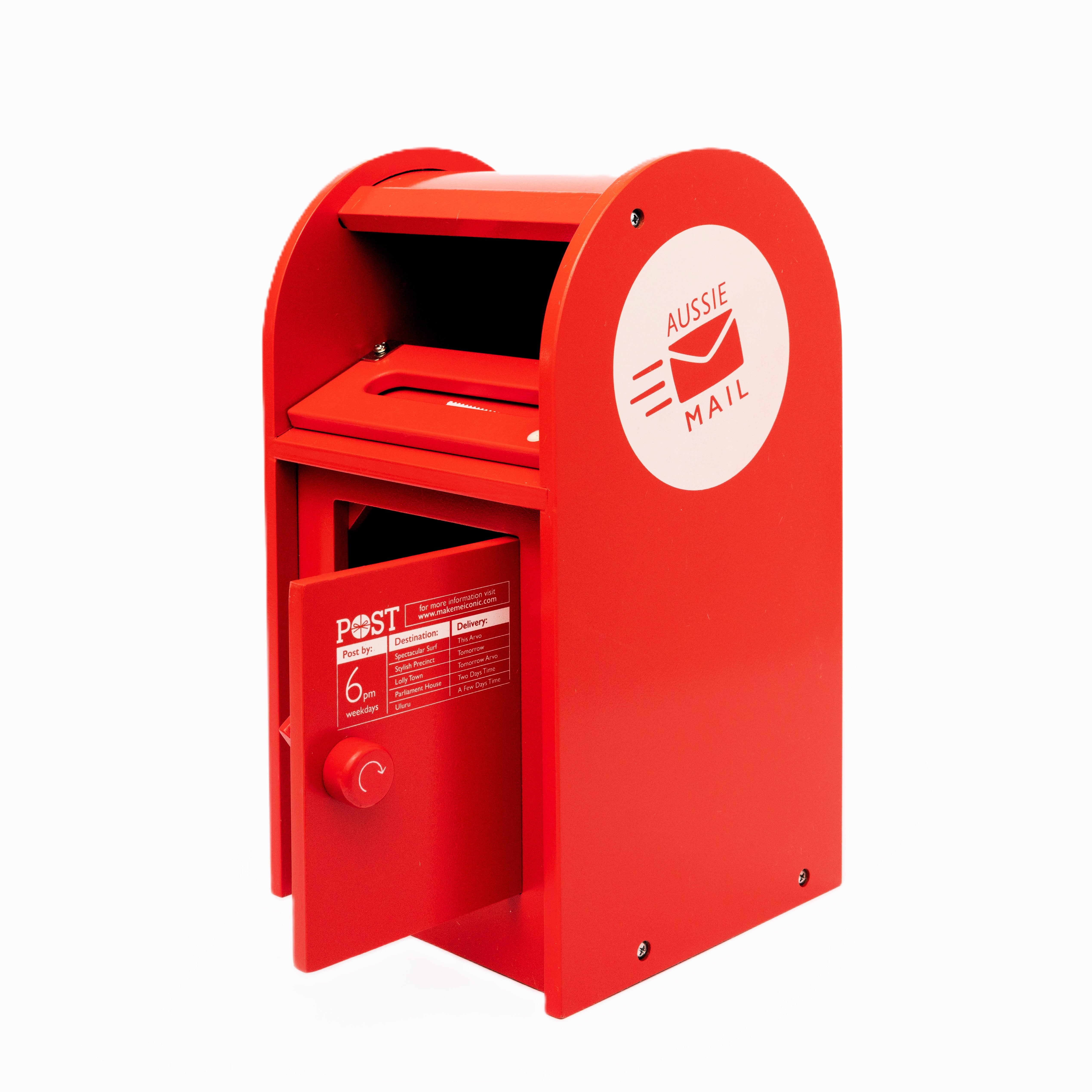 Iconic Post Box + Iconic Post Box Letters Craft Kit