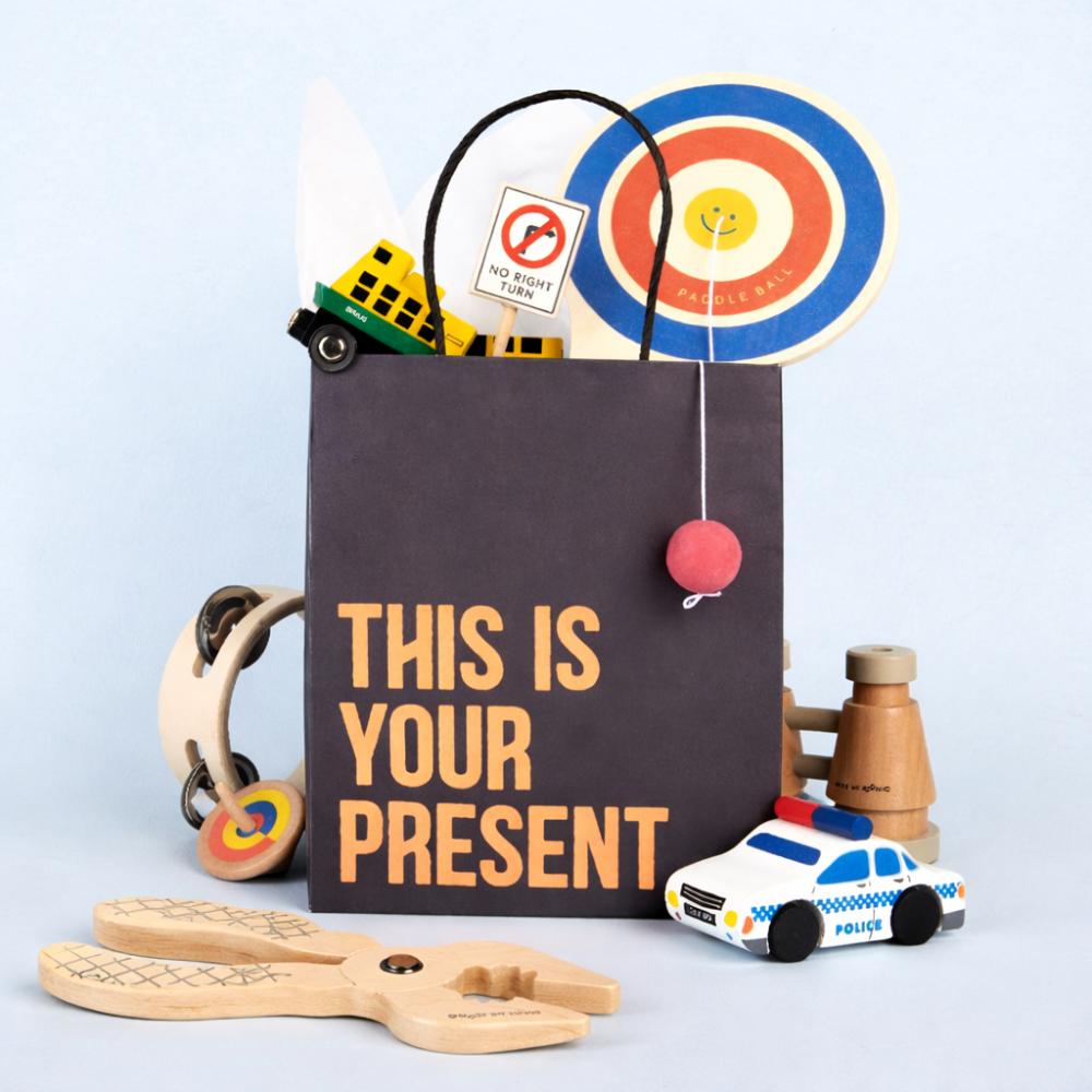 WOODEN TOY -  LOOSE CHANGE PLIERS