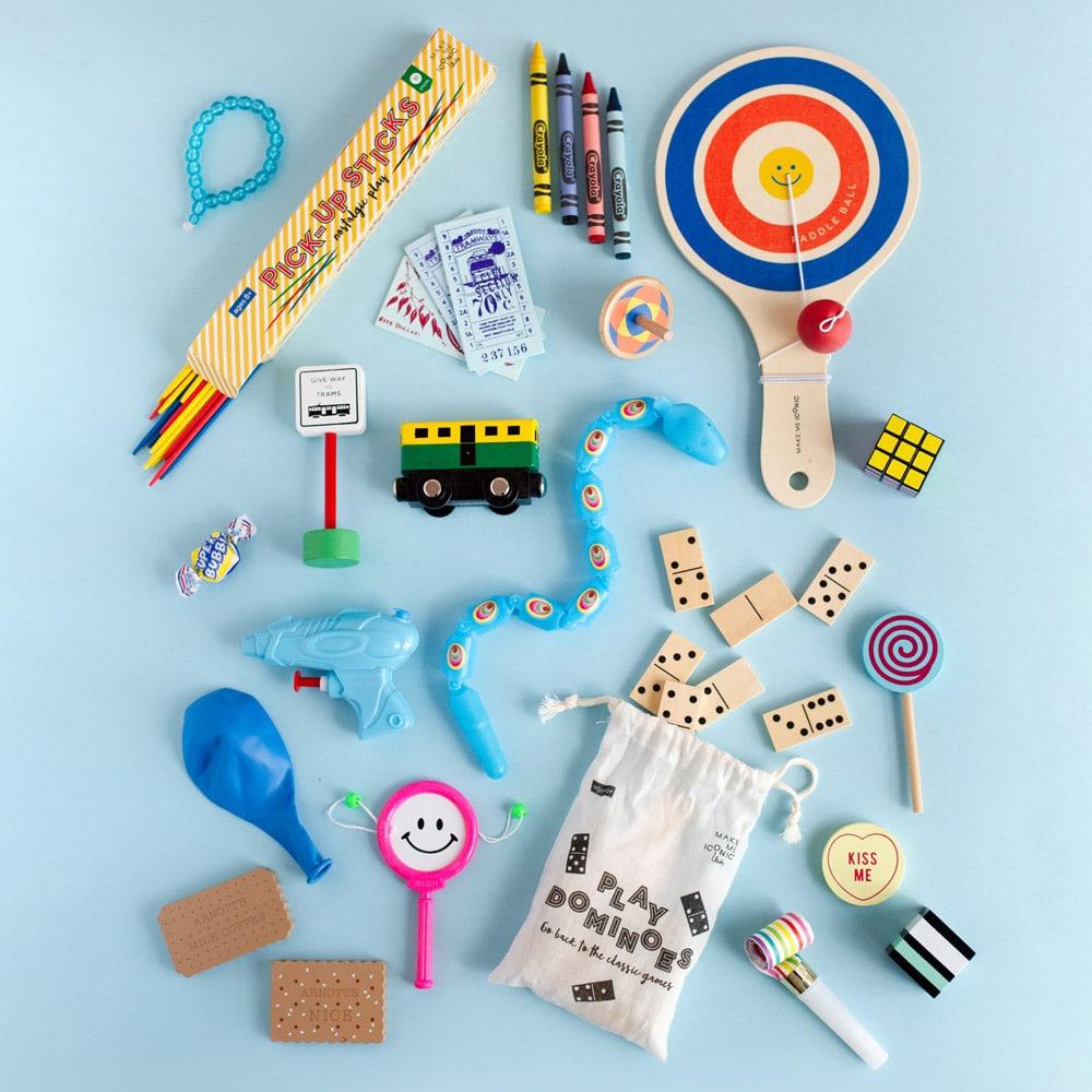 Make Me Iconic wooden toy spinning top in a classic design, crafted from smooth timber and built for endless spinning fun at home. A simple, nostalgic toy that encourages hand-eye coordination and screen-free play.