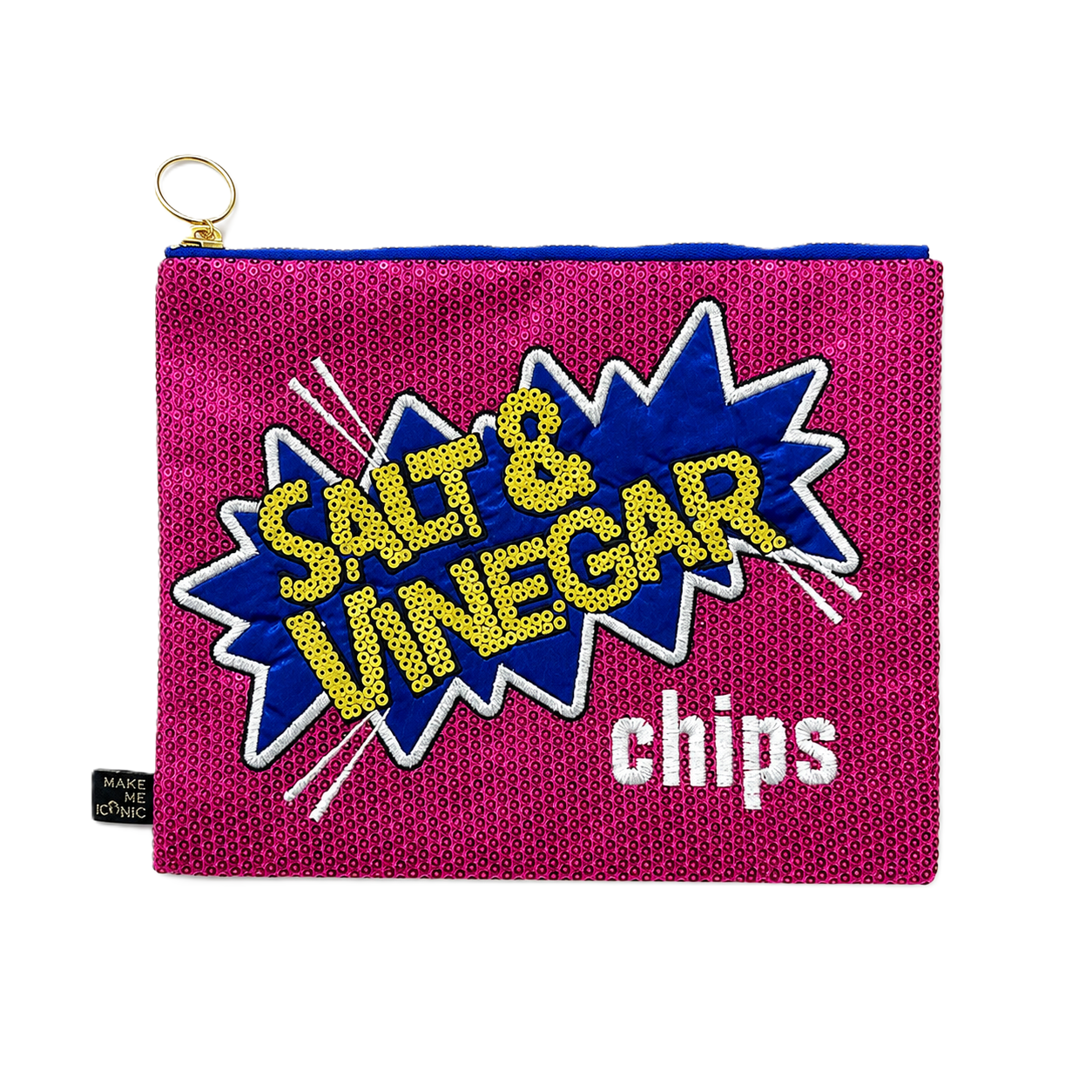 SEQUIN PENCIL CASE - ICONIC SAMBOY CHIPS