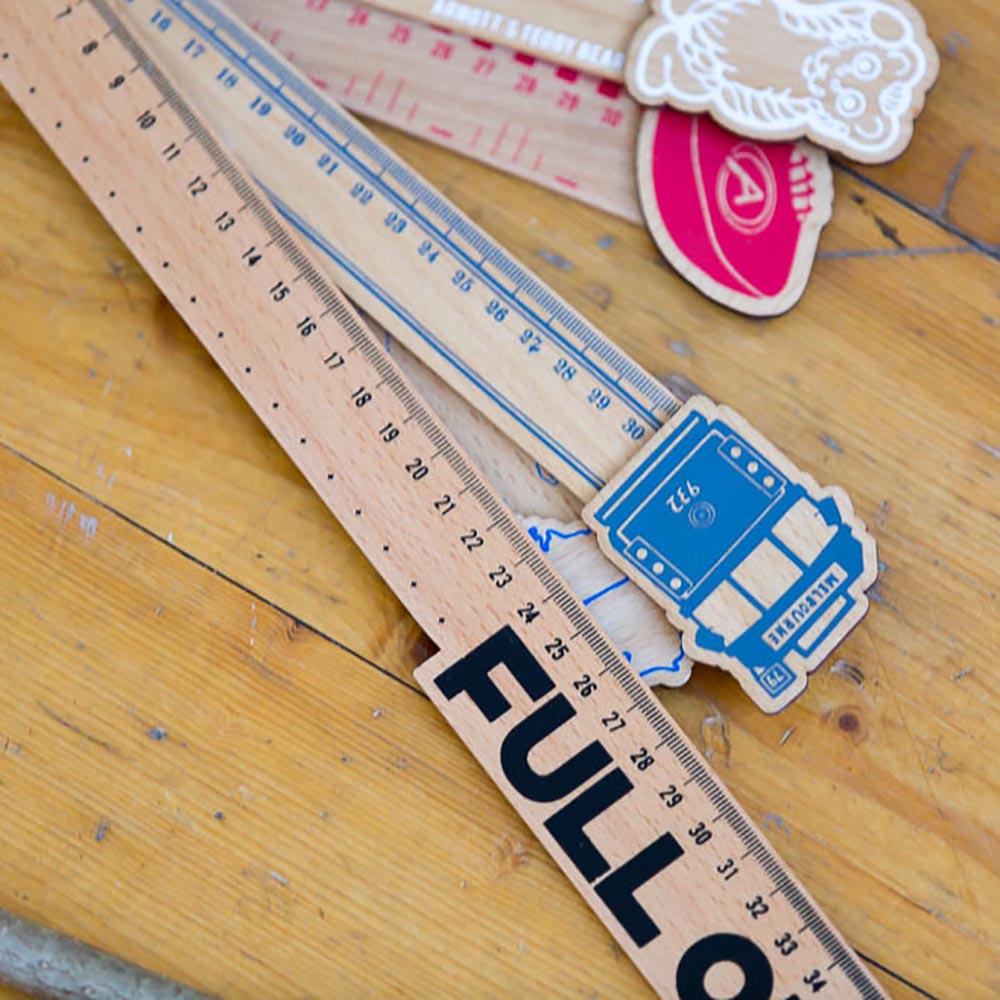 Melbourne Australian gifts souvenirs ruler full on stationery