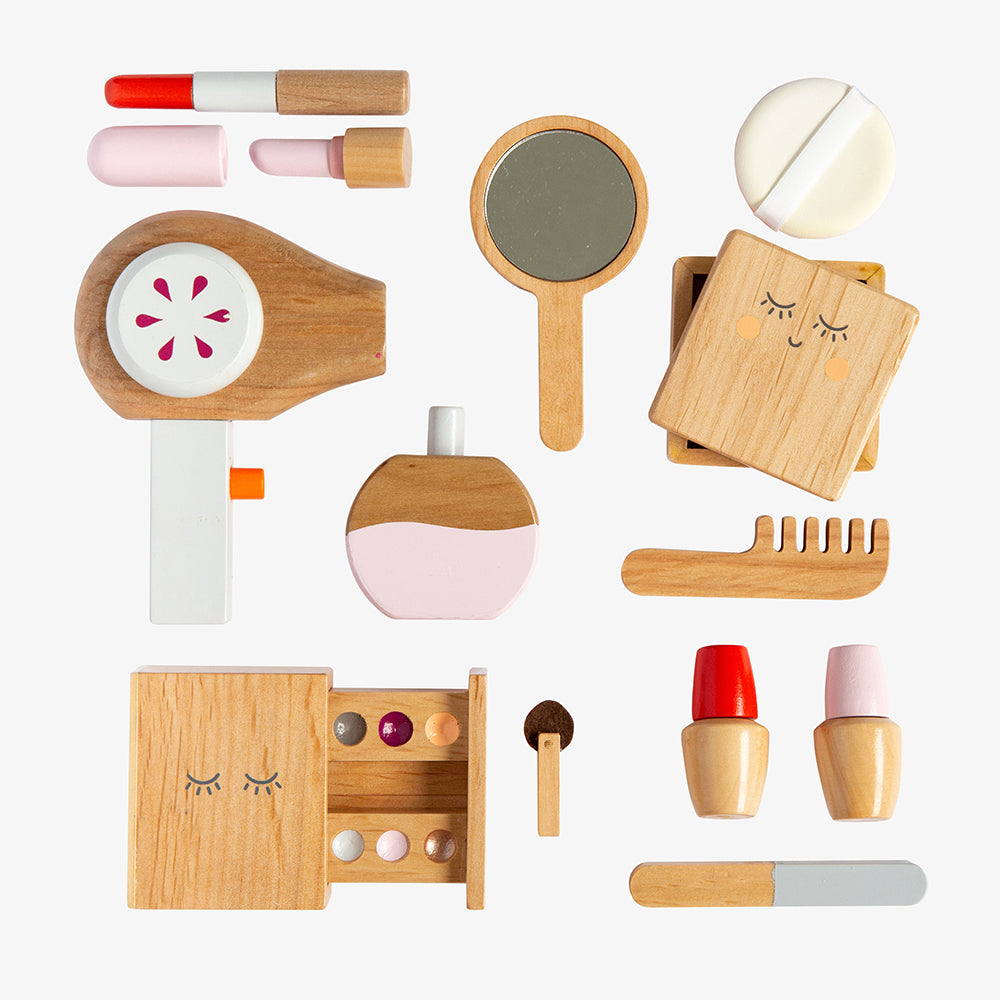make me iconic beauty kit wood toy Australian gifts souvenirs 